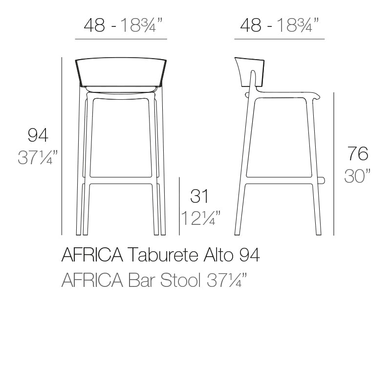 Kėdė Africa