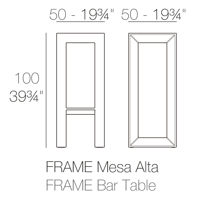 Stalas Frame Bar