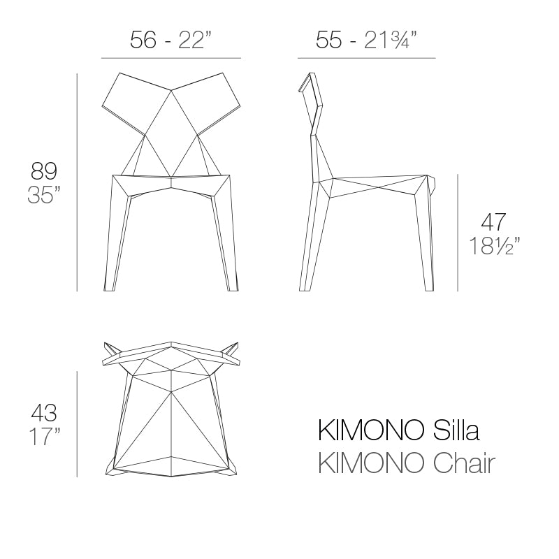 Kėdė Kimono